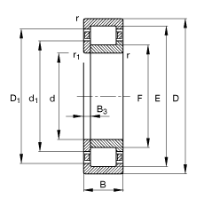 ALS NUP305-E-TVP2, (j) DIN 5412-1 ˜ʵҪߴ, λS, ɷx, ּ