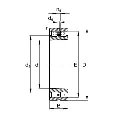 ALS NN3011-AS-K-M-SP, (j) DIN 5412-4 (bio)(zhn)Ҫߴ, ǶλS, pFףF 1:12 ɷx, ּpСď(ni)϶ƹ