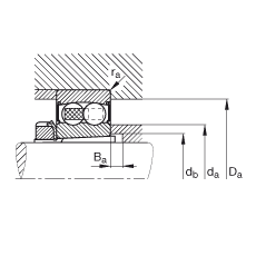 {(dio)S 2207-K-2RS-TVH-C3 + H307, (j) DIN 630  DIN 5415 (bio)(zhn)Ҫߴ, F׺;oɂ(c)ܷ