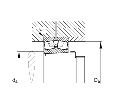 {(dio)ĝLS 23060-K-MB + AH3060, (j) DIN 635-2 ˜ʵҪߴ, F׺ж